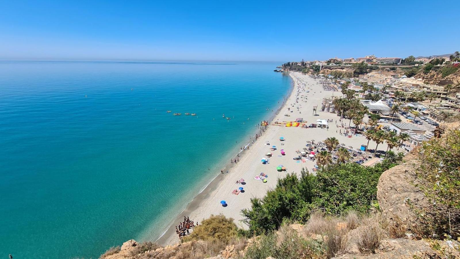 Apartament Burriana Beach Silhouse Нерха Екстериор снимка
